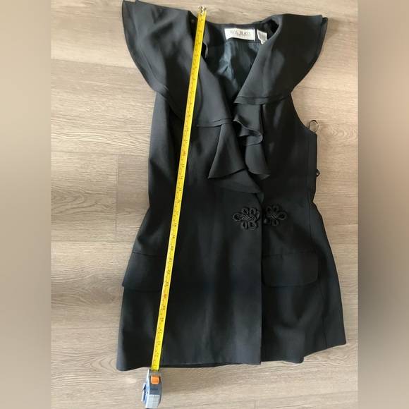 Bill Blass Vintage Black Tuxedo Dress/Jacket - Picture 7 of 9